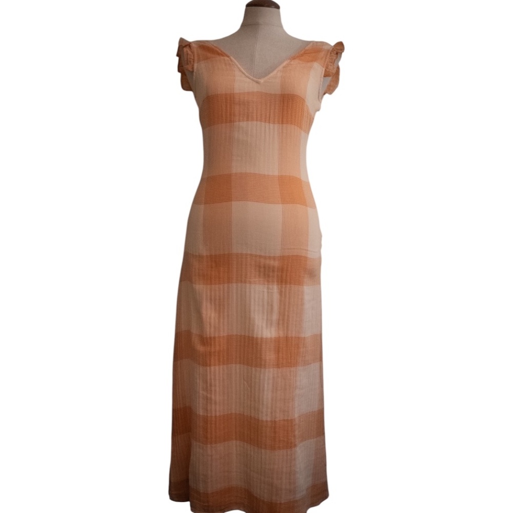 Indi & Cold cottagecore summer peach dress
